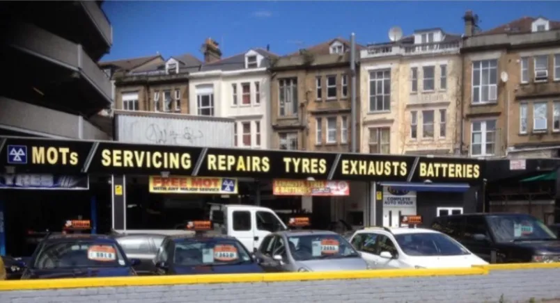 The forecourt under the fascia: MOTs, servicing, repairs, tyres, exhausts, batteries
